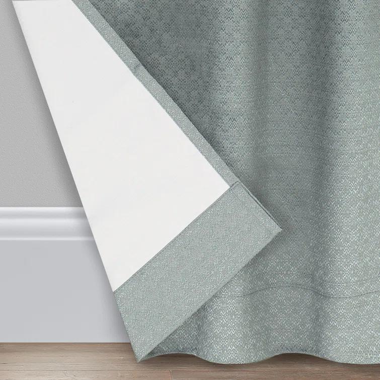 Canova Polyester Blend Light Filtering Curtain Panel