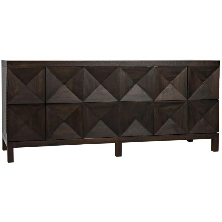 Quadrant 76'' Solid Wood Sideboard