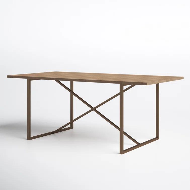 Lopez 75" Solid Wood Dining Table