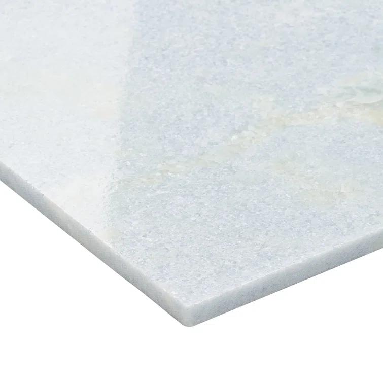 Bond Tile Raven 12 in. x 12 in. Polished Marble Floor and Wall Tile (10 Sq. Ft. / Case)