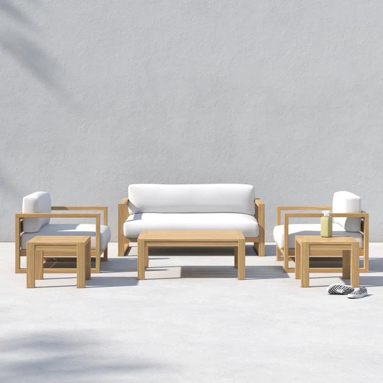 Cambridge 6 Piece Outdoor Patio Teak Set