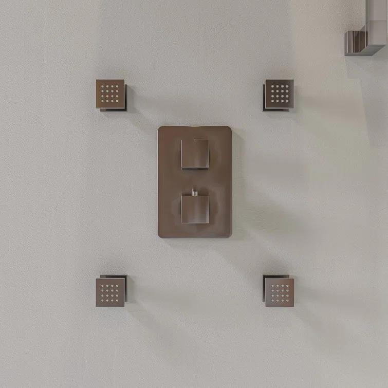 Complete Shower System with Rough in-Valve