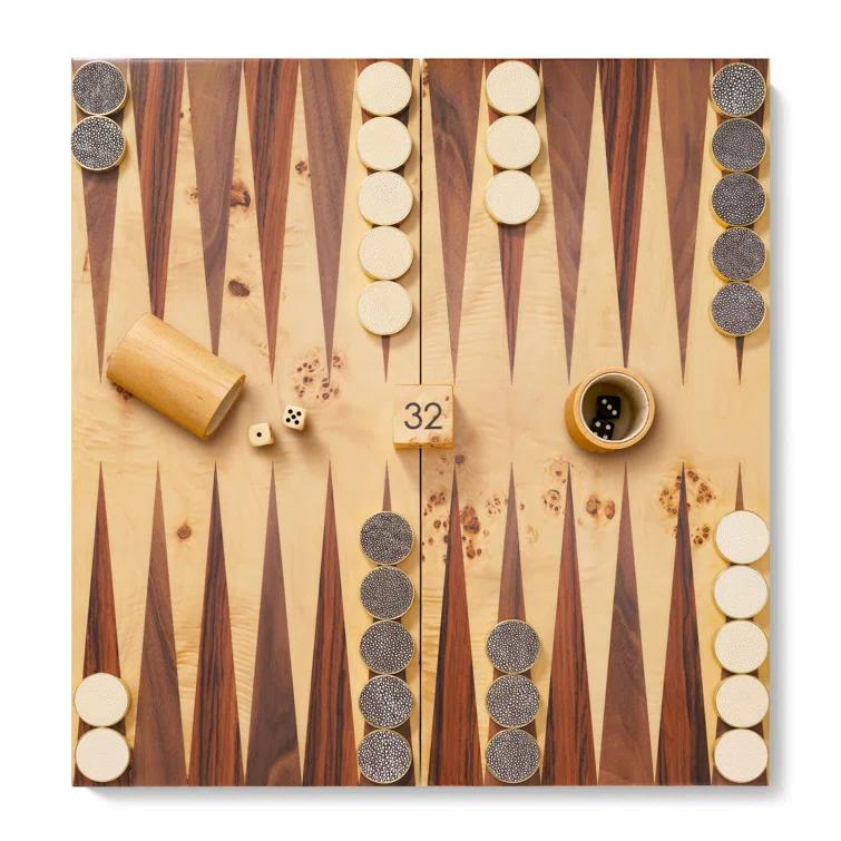 AERIN AERIN 21.5'' L Solid + Manufactured Wood Game Set