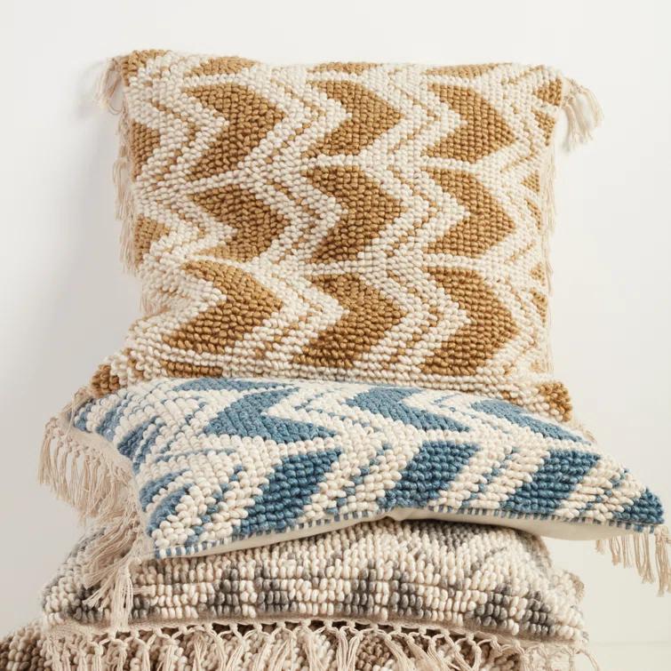 Oakleaf Chevron Throw Pillow