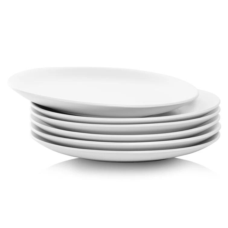 Wazee Matte 10.5" Dinner Plate (Set of 6)
