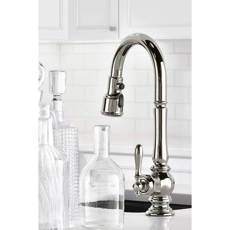 Artifacts® Pull Down Bar Faucet with Accessories