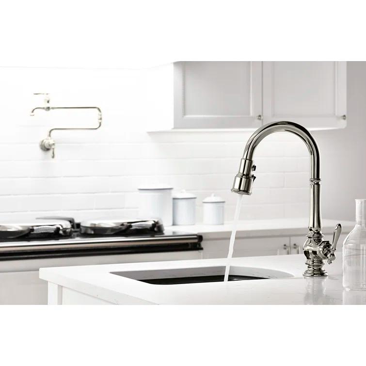 Artifacts® Pull Down Bar Faucet with Accessories