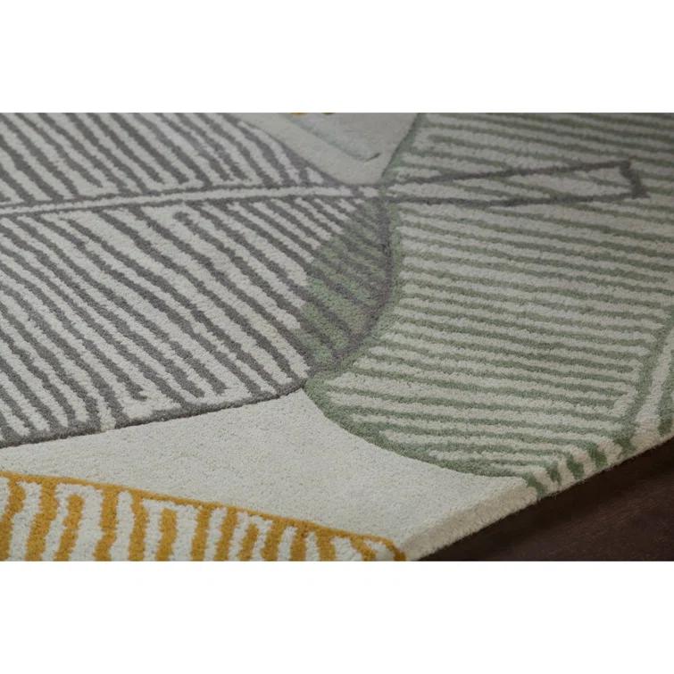 Jessica Swift Wool Floral Area Rug