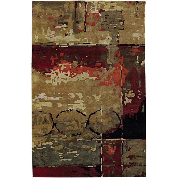 Nirvana Wool Abstract Area Rug