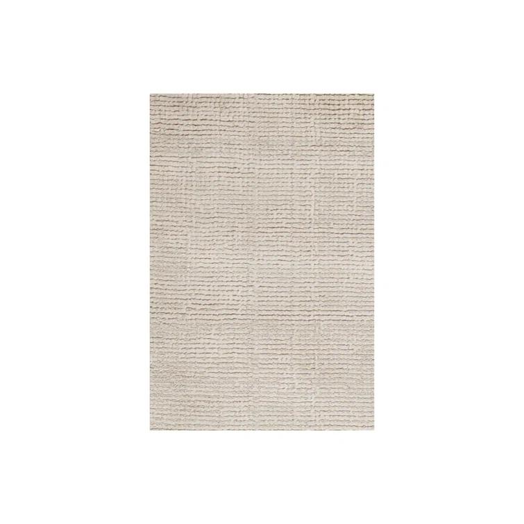 Orim Earth-Tone Hand-Woven Wool Blend 5' x 7' Area Rug
