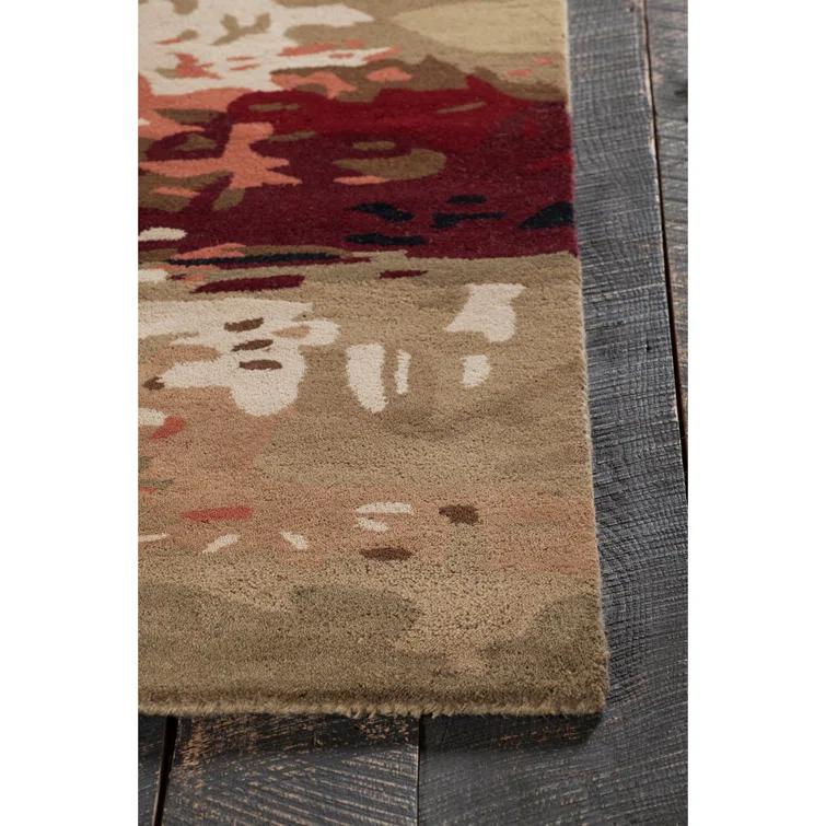Nirvana Wool Abstract Area Rug