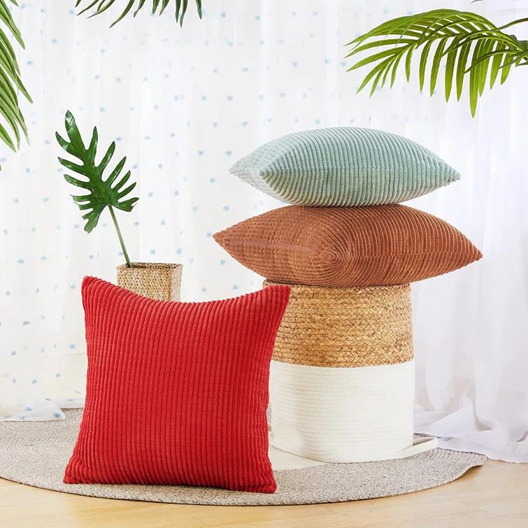 Deconovo Deconov Square Pillow Cover (Set of 2)
