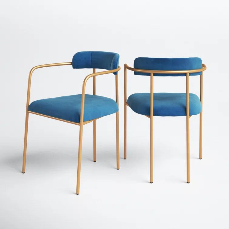 Lenna Upholstered Dining Arm Chair