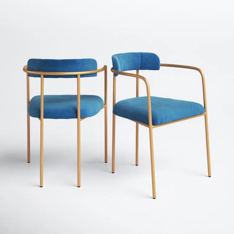 Lenna Upholstered Dining Arm Chair