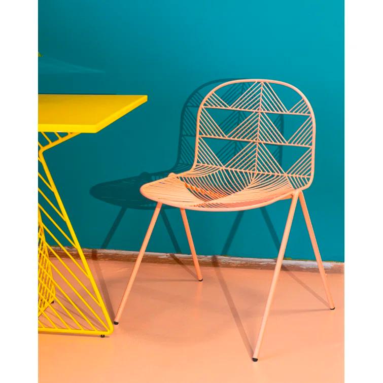 Betty Metal Windsor Back Stacking Side Chair