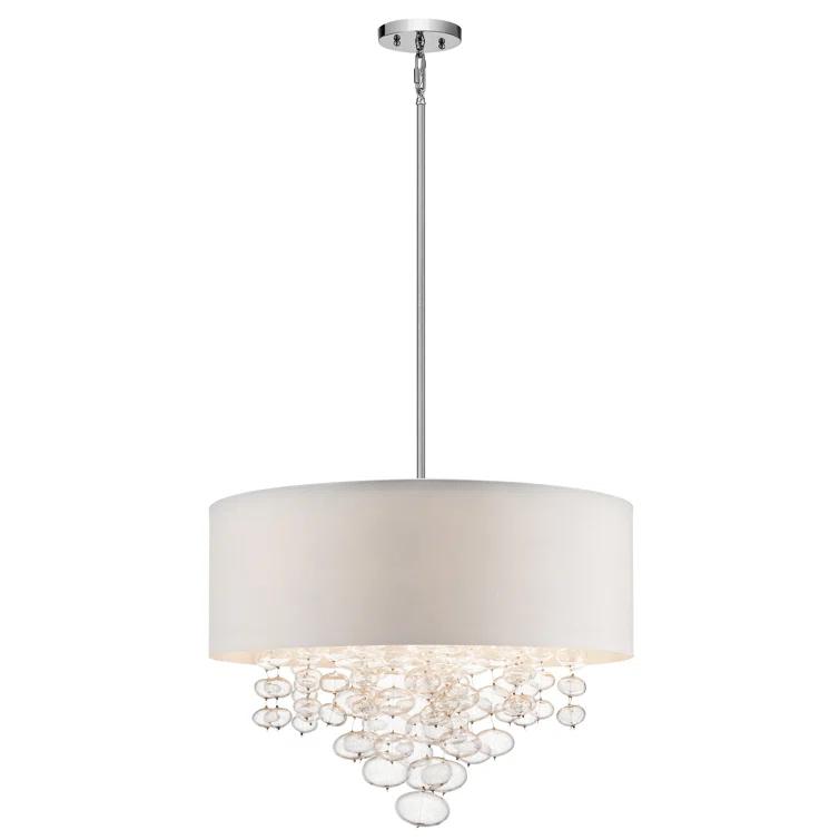 Seaforth 5 - Light Dimmable Drum Chandelier