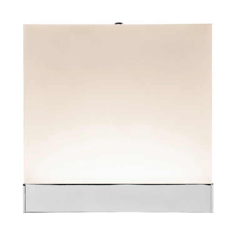 Saadet Chrome Flush Mounted Sconce