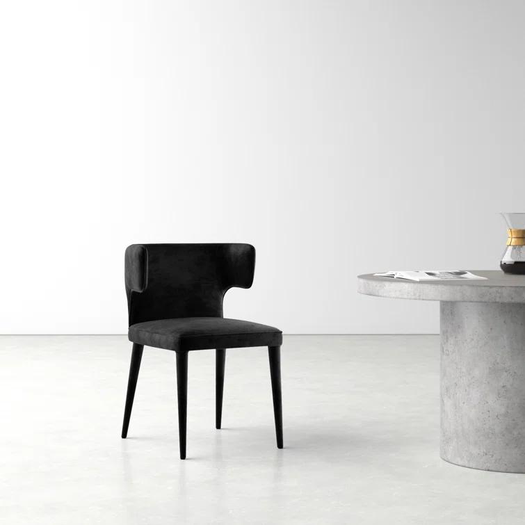 Lena Upholstered Wingback Side Chair