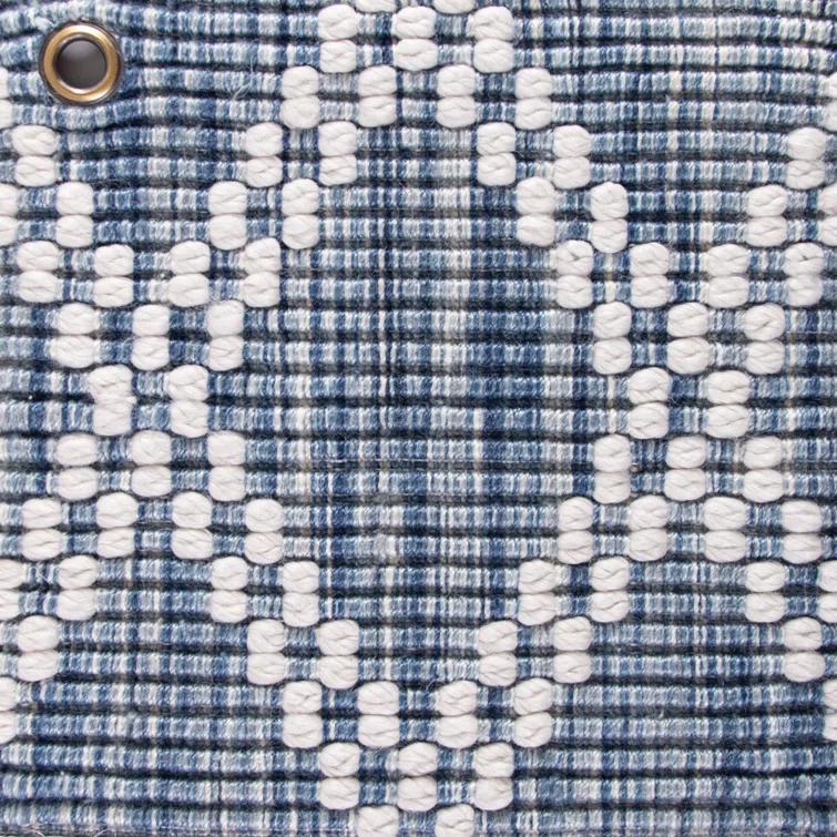 Harlequin Hand-Woven Indigo Area Rug