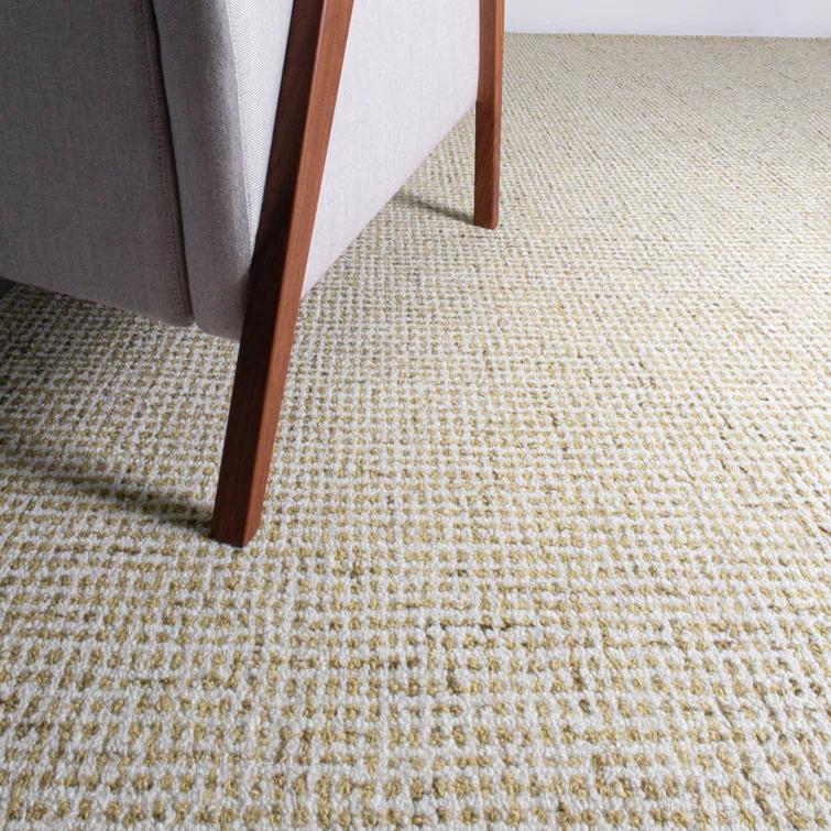 Harrison Handmade Tufted Wool Wheat Area Rug