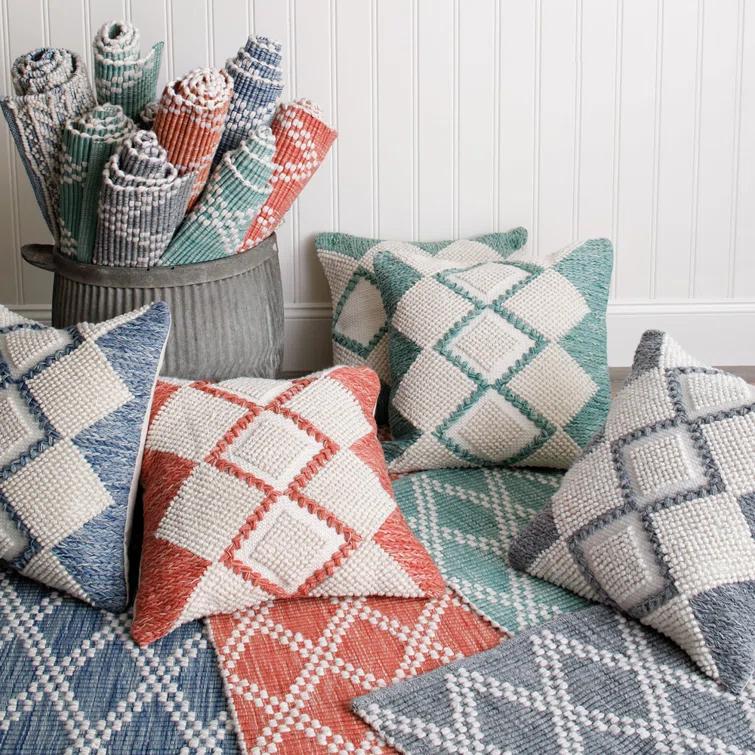 Harlequin Hand-Woven Indigo Area Rug