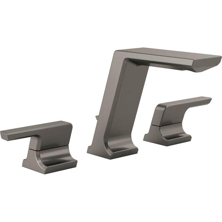 Pivotal Widespread Bathroom Faucet with Drain Assembly