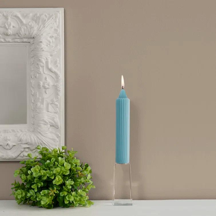 Grecian Collenette Unscented Taper Candle
