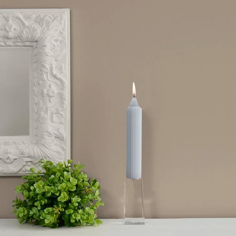 Grecian Collenette Unscented Taper Candle