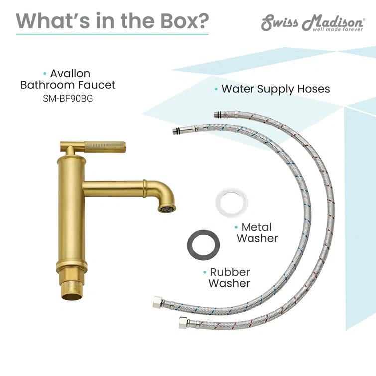 Avallon Single Hole, Single-Handle Sleek, Bathroom Faucet