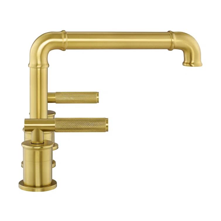 Avallon 8 in. Widespread, Sleek Handle, Bathroom Faucet