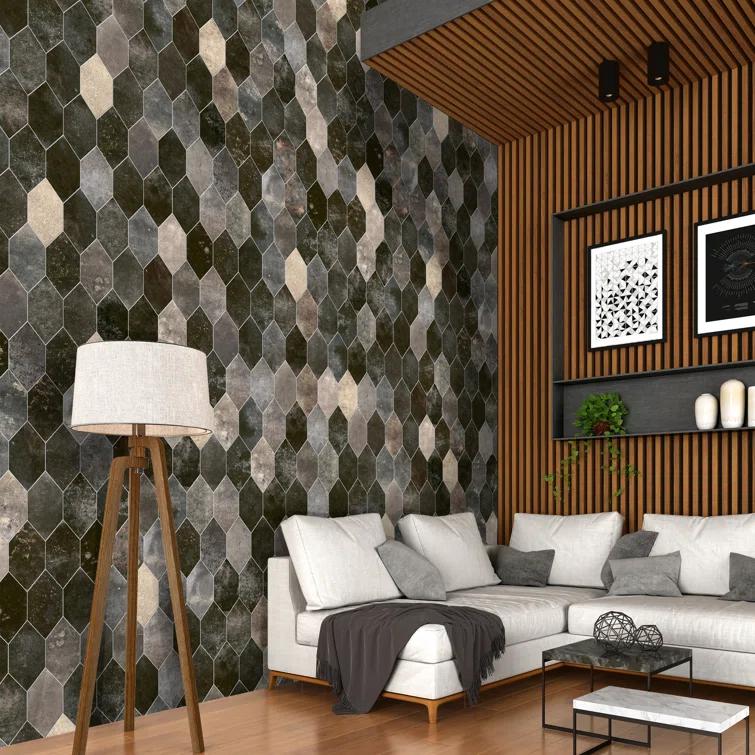 Merola Tile Magma 7" x 13" Porcelain Stone Look Wall & Floor Tile