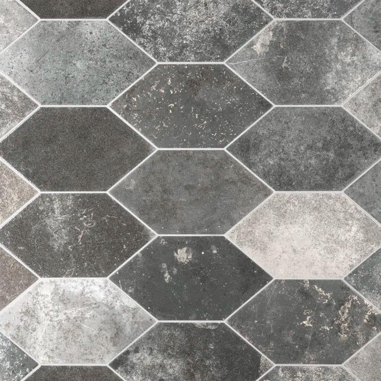 Merola Tile Magma 7" x 13" Porcelain Stone Look Wall & Floor Tile