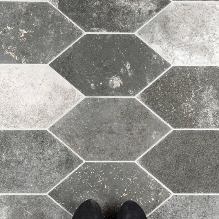 Merola Tile Magma 7" x 13" Porcelain Stone Look Wall & Floor Tile