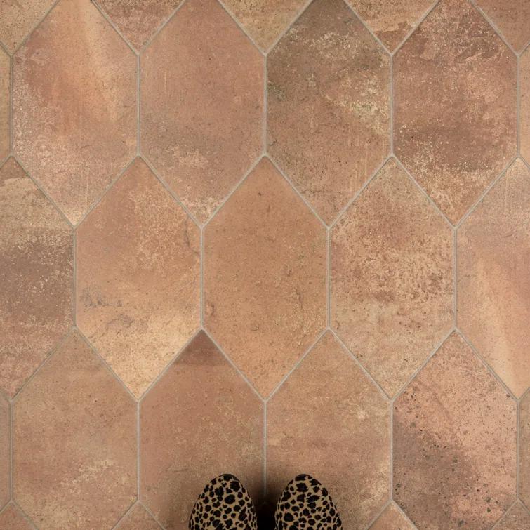 Merola Tile Volterra 7" x 13" Porcelain Stone Look Wall & Floor Tile