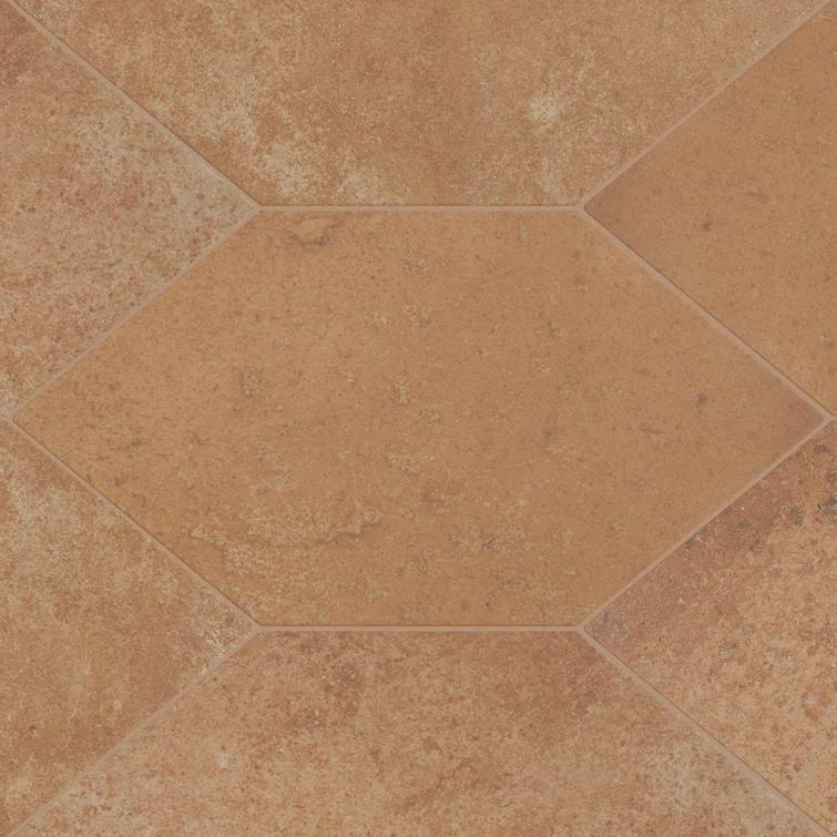 Merola Tile Volterra 7" x 13" Porcelain Stone Look Wall & Floor Tile