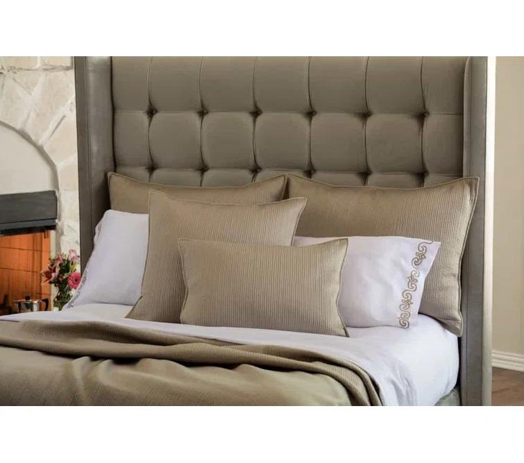 Lili Alessandra Retro Feather Reversible Throw Pillow