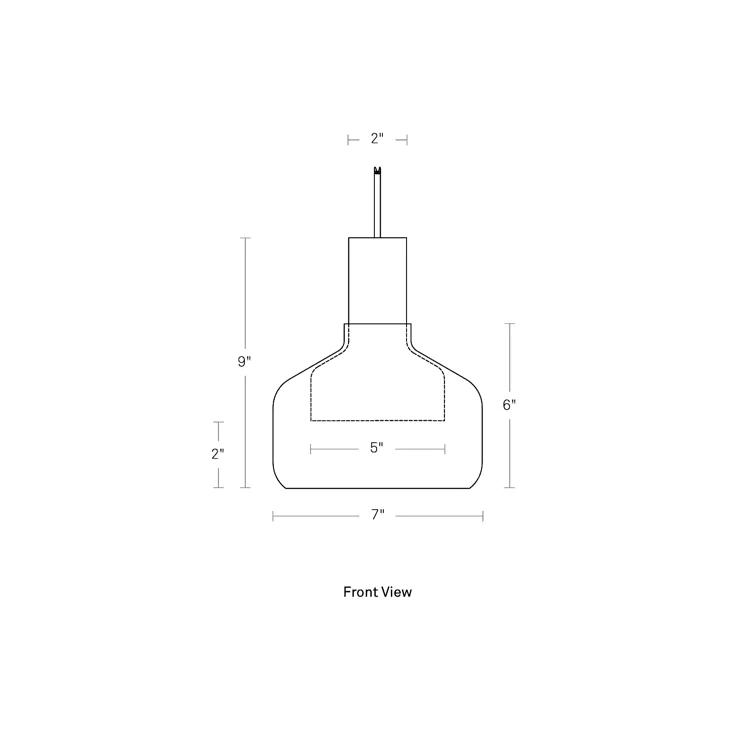 Trace 1 - Light Single Pendant