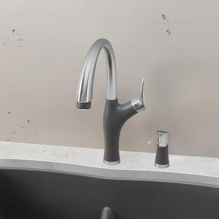 Artona Pull Down Dual Spray Kitchen Faucet