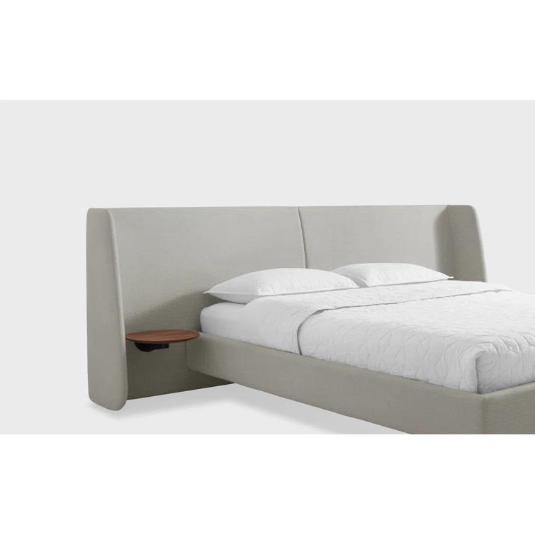 Hunker Upholstered Panel Bed