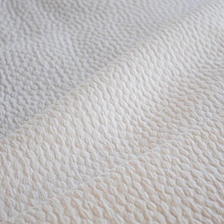 Bubble Matelasse Modern & Contemporary Cotton Geometric Shapes Coverlet Set
