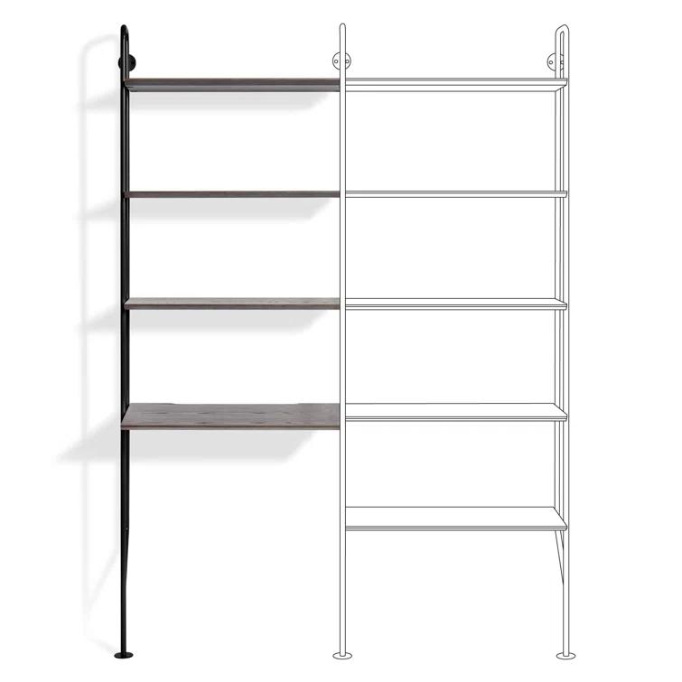 Hitch Metal Base Leaning / Ladder Desk
