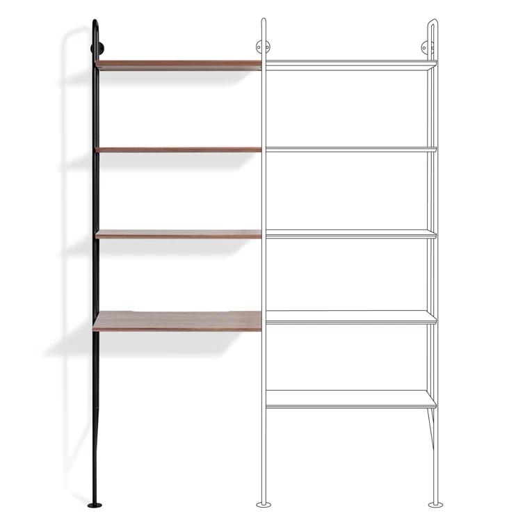 Hitch Metal Base Leaning / Ladder Desk