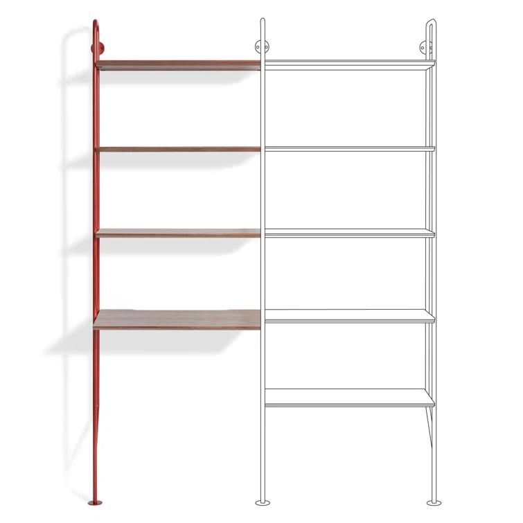Hitch Metal Base Leaning / Ladder Desk