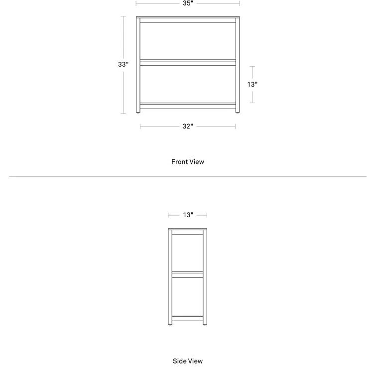 Open Plan Bookcase