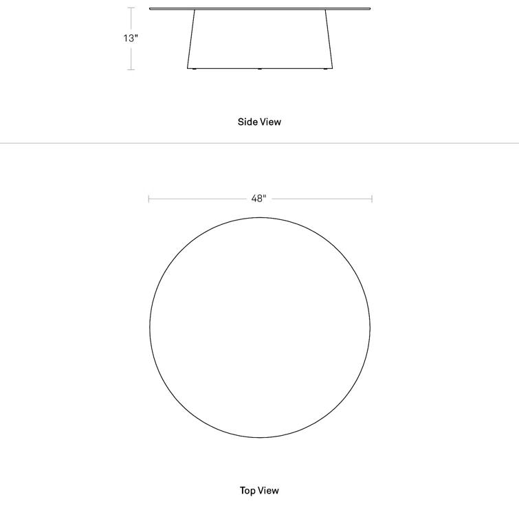 Circula Large Coffee Table