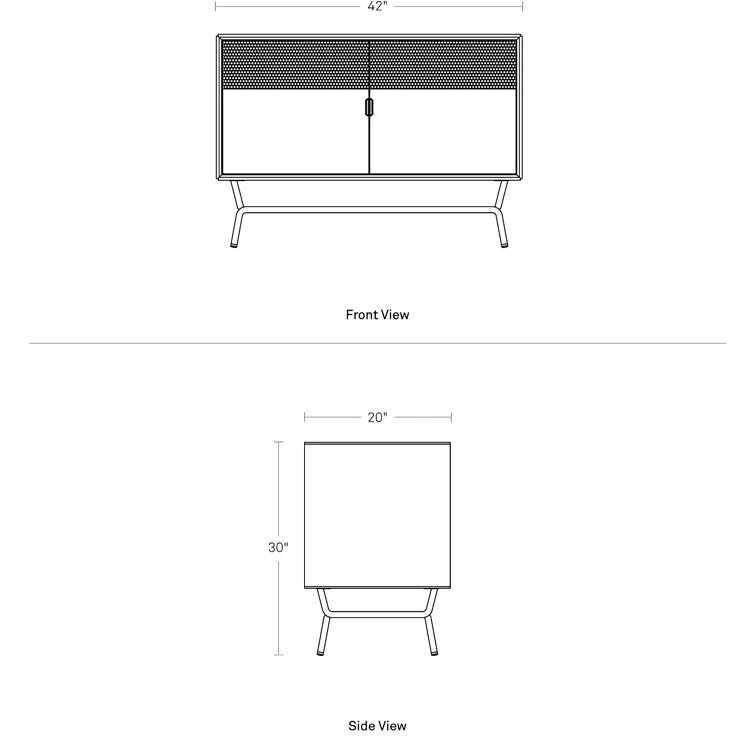 Dang 42'' Media Console