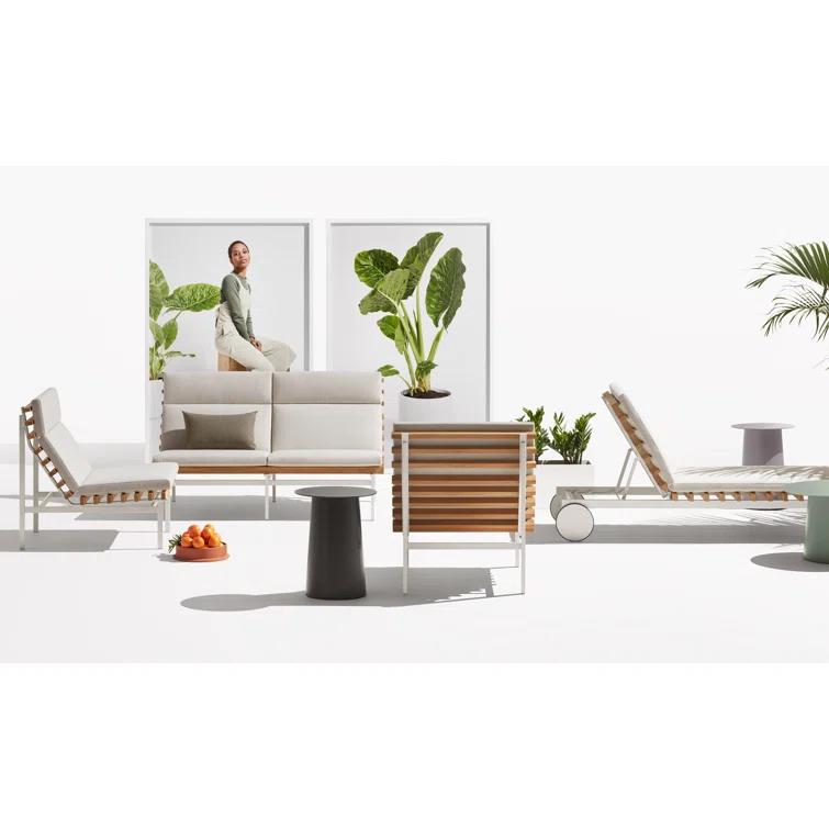 Perch Outdoor Sun Lounger Single Chaise