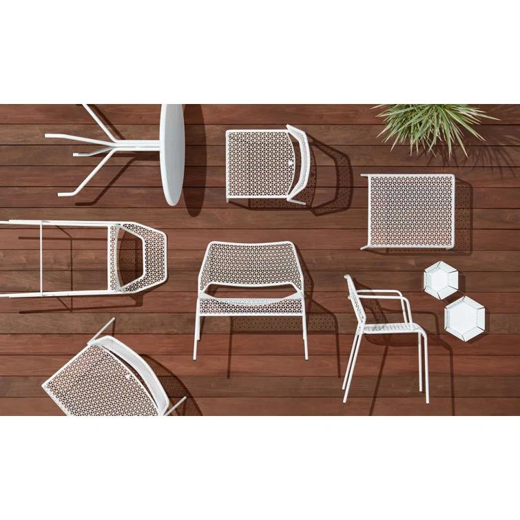 Hot Mesh Metal Outdoor Stool