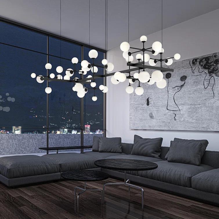 SONNEMAN Nebula - Zig Zag LED Chandelier