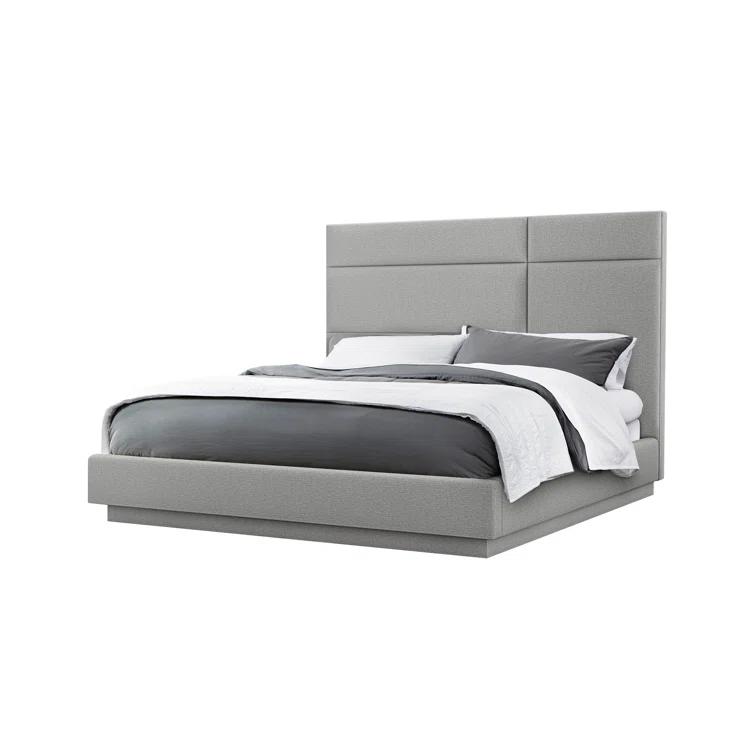 Quadrant Upholstered Platform Bed